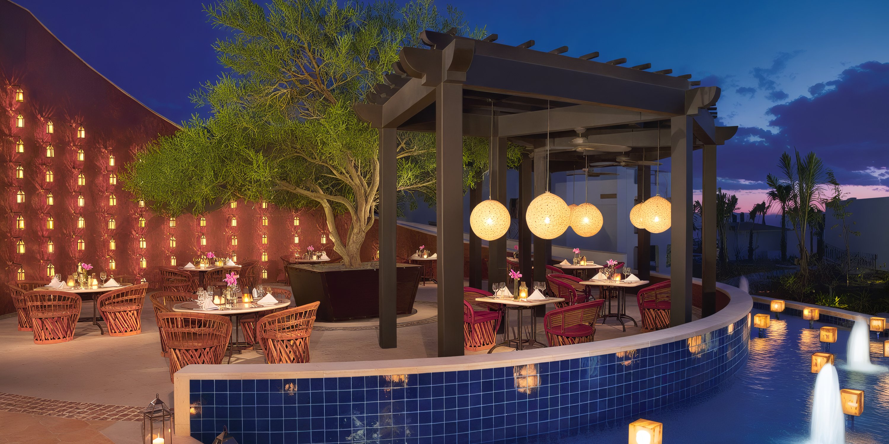 Secrets Puerto Los Cabos El Patio Terrace